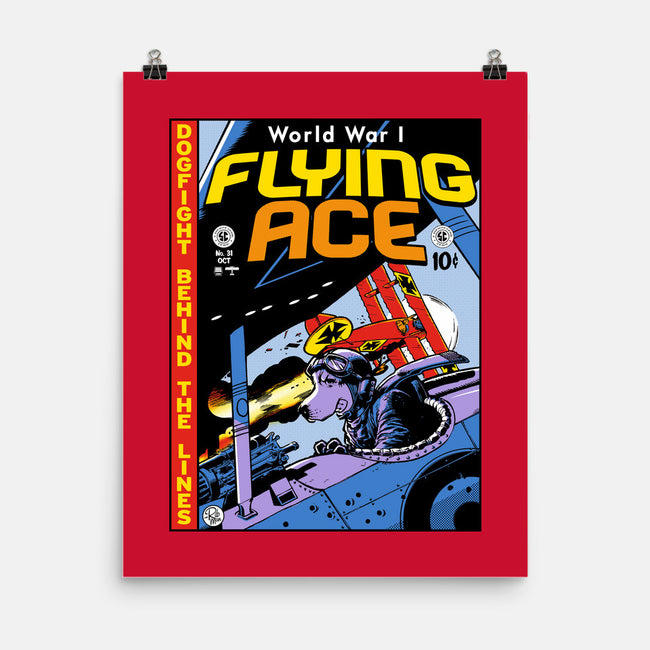 World War I Flying Ace-none matte poster-Captain Ribman