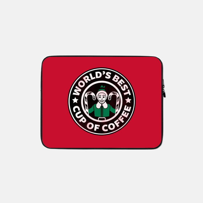 World's Best Cup of Coffee-none zippered laptop sleeve-Beware_1984