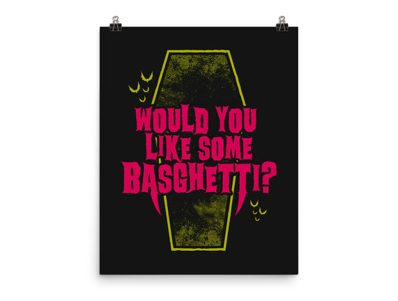 Would You Like Some Basghetti?