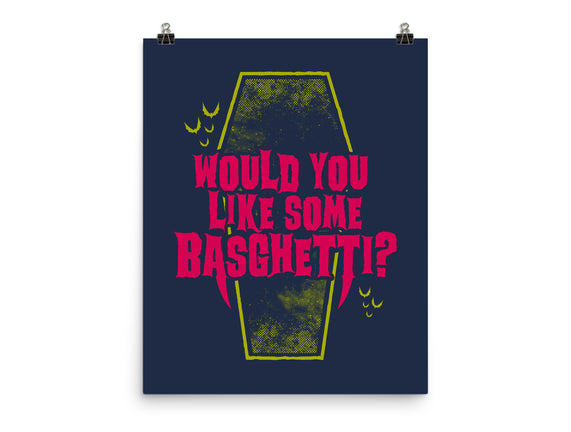 Would You Like Some Basghetti?