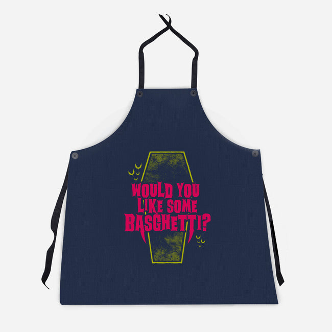 Would You Like Some Basghetti?-unisex kitchen apron-Nemons