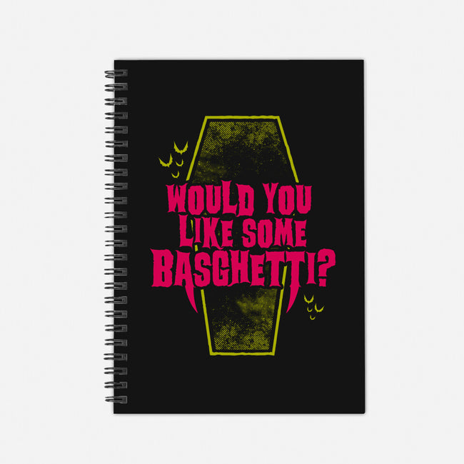 Would You Like Some Basghetti?-none dot grid notebook-Nemons