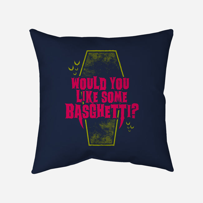 Would You Like Some Basghetti?-none removable cover w insert throw pillow-Nemons