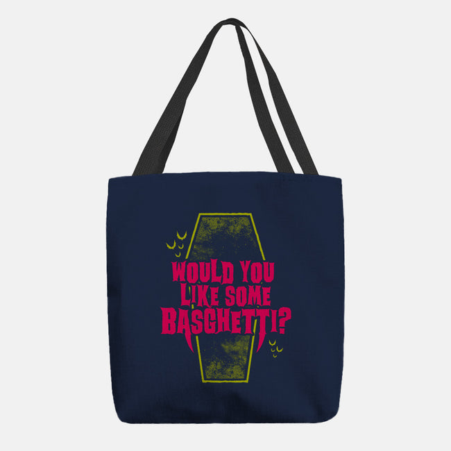 Would You Like Some Basghetti?-none basic tote-Nemons