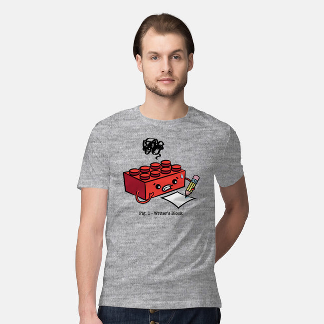 Writer's Block-mens premium tee-MJ