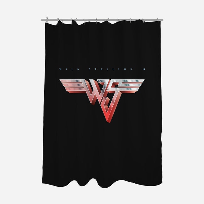 Wyld Stallyns II-none polyester shower curtain-Retro Review