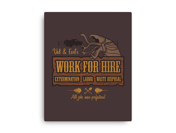 Val & Earl's Work for Hire