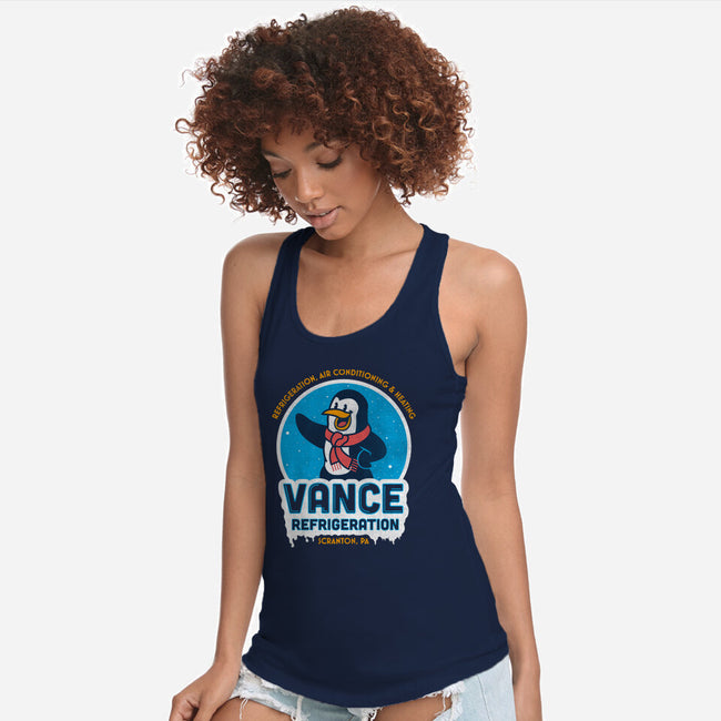 Vance Refrigeration-womens racerback tank-Beware_1984