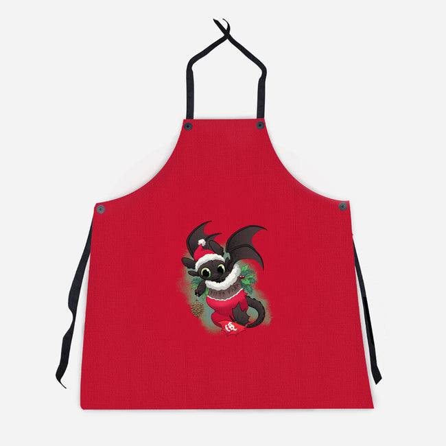 Viking's Stocking Stuffer-unisex kitchen apron-DoOomcat