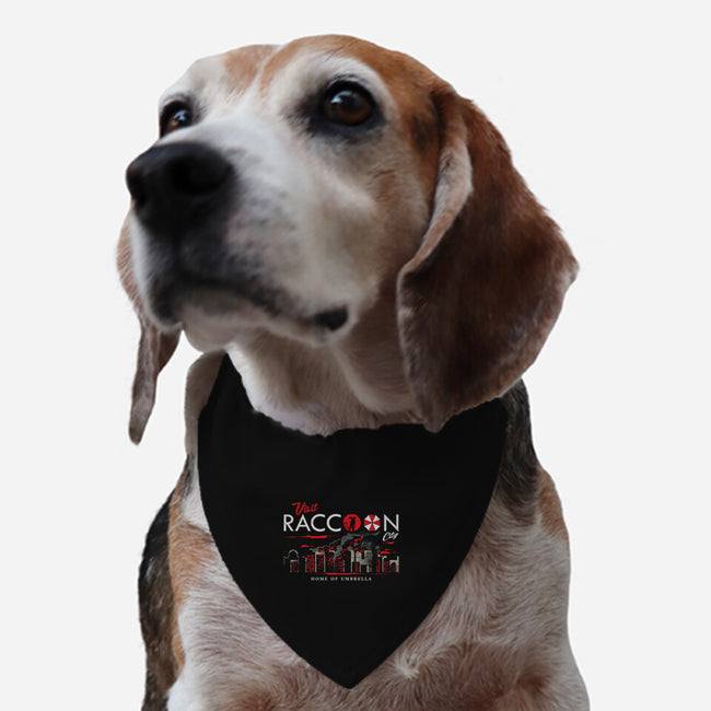 Visit Raccoon City-dog adjustable pet collar-arace