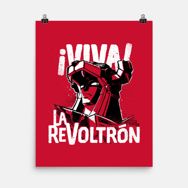 Viva la Revoltron!-none matte poster-Captain Ribman