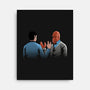 Vulcan Salute-none stretched canvas-Naolito