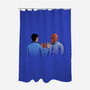 Vulcan Salute-none polyester shower curtain-Naolito
