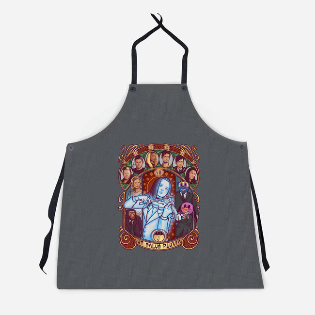 Umbrella Nouveau-unisex kitchen apron-Ursulalopez