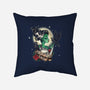 Undead-none removable cover throw pillow-TimShumate