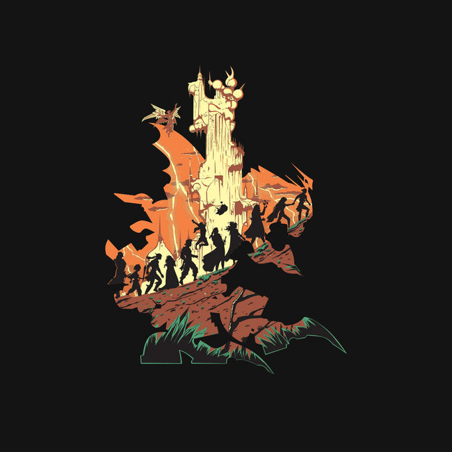 Unfinished Ruin-baby basic onesie-Adams Pinto