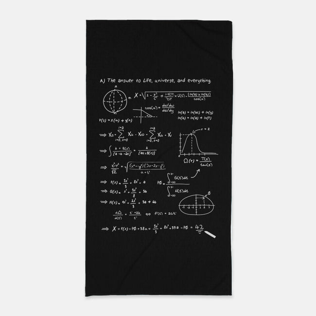 Universal Solution-none beach towel-ducfrench