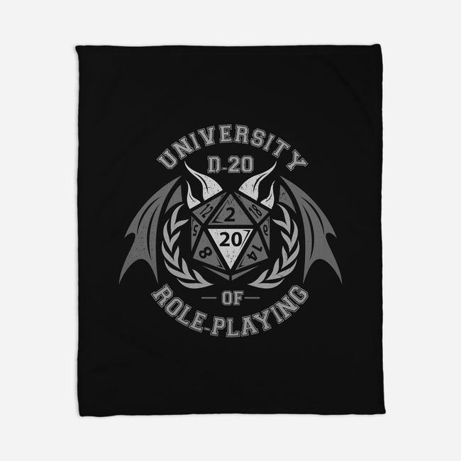 University of Role-Playing-none fleece blanket-jrberger