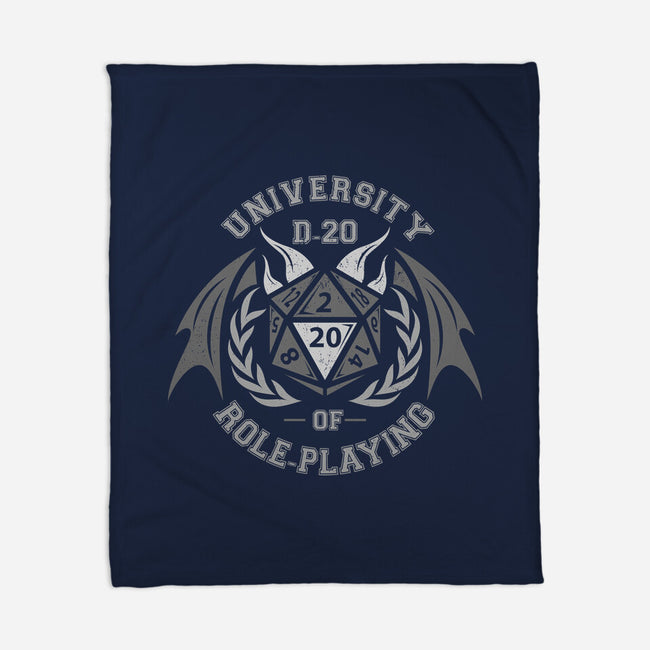 University of Role-Playing-none fleece blanket-jrberger