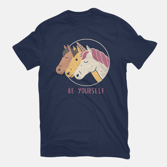 Unless You Can Be a Unicorn-unisex basic tee-tobefonseca