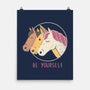 Unless You Can Be a Unicorn-none matte poster-tobefonseca