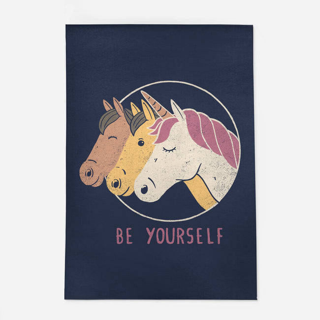 Unless You Can Be a Unicorn-none indoor rug-tobefonseca