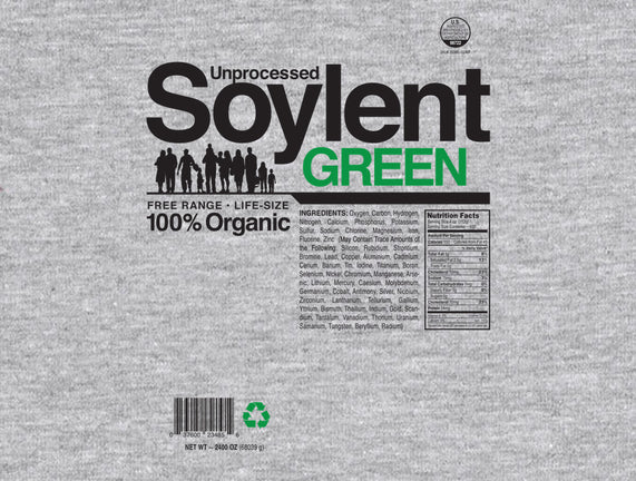 Unprocessed Soylent Green