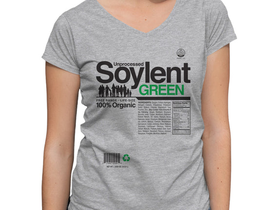 Unprocessed Soylent Green