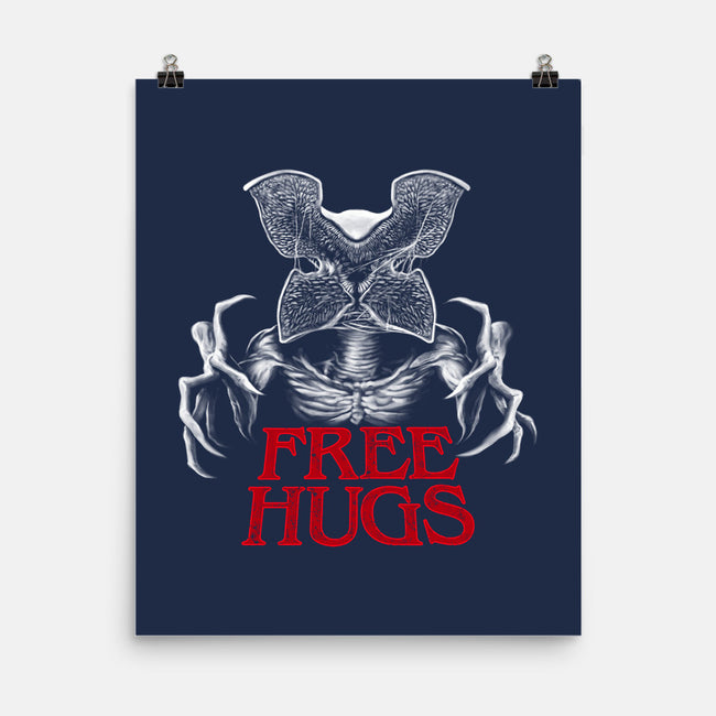 Upside Down Hugs-none matte poster-batang 9tees