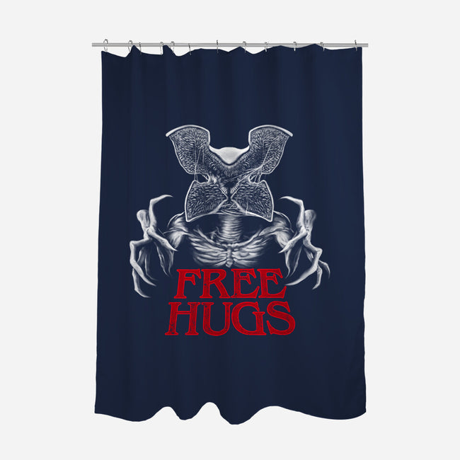 Upside Down Hugs-none polyester shower curtain-batang 9tees