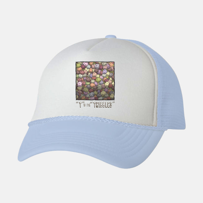 T is for Tribbles-unisex trucker hat-otisframpton