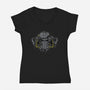 T-60 Power Armor-womens v-neck tee-DrMonekers