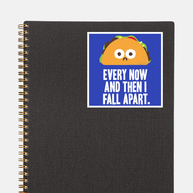 Taco Eclipse of the Heart-none glossy sticker-David Olenick