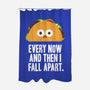 Taco Eclipse of the Heart-none polyester shower curtain-David Olenick