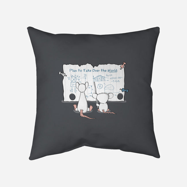 Take Over the World-none removable cover w insert throw pillow-thehookshot