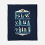 Tapisserie D'arrrggghhh-none fleece blanket-queenmob