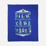 Tapisserie D'arrrggghhh-none fleece blanket-queenmob