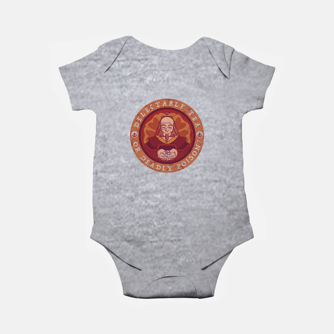 Tea or Poison?-baby basic onesie-KatHaynes