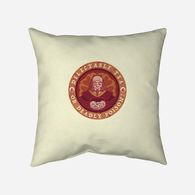 Tea or Poison?-none removable cover w insert throw pillow-KatHaynes