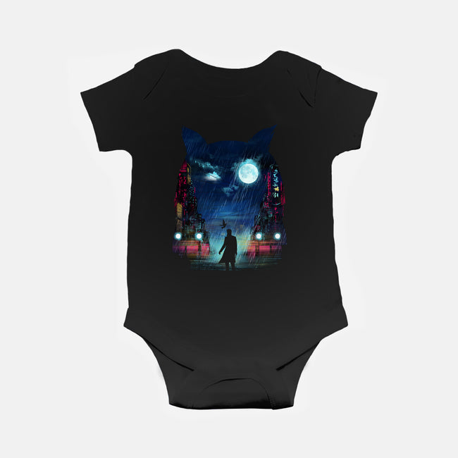 Tears In The Rain-baby basic onesie-dandingeroz