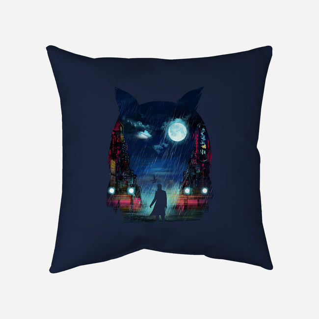 Tears In The Rain-none removable cover w insert throw pillow-dandingeroz