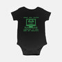 Tech Support-baby basic onesie-Beware_1984