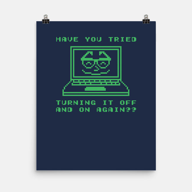 Tech Support-none matte poster-Beware_1984