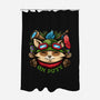 Teemo On Duty-none polyester shower curtain-Bamboota