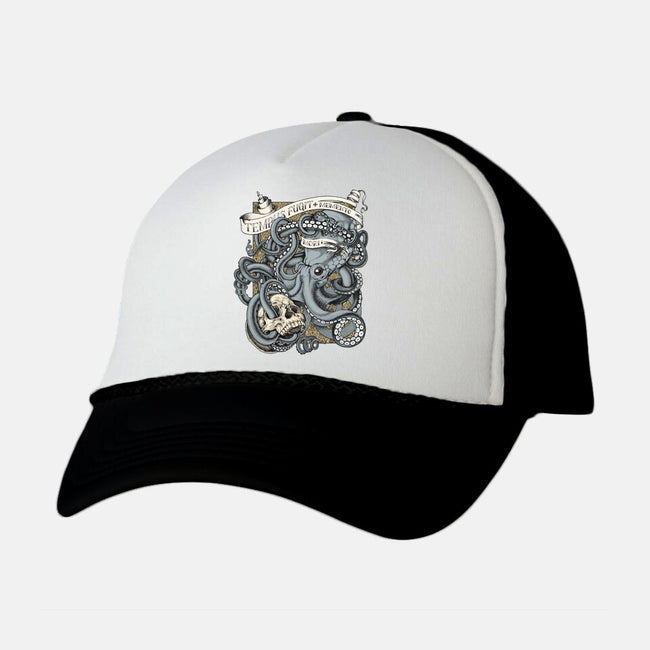 Tempus Fugit-unisex trucker hat-gilleyvanweirden