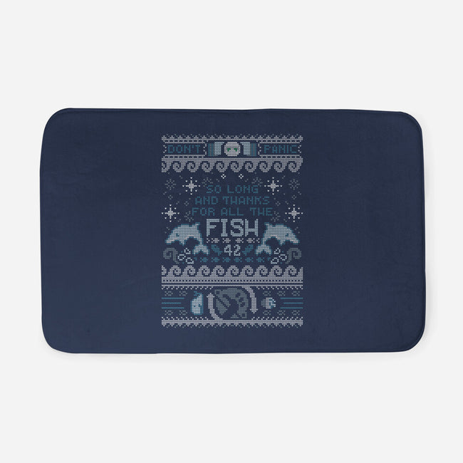 Thanks For The Fish!-none memory foam bath mat-Licunatt