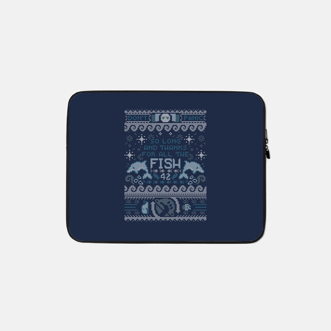 Thanks For The Fish!-none zippered laptop sleeve-Licunatt