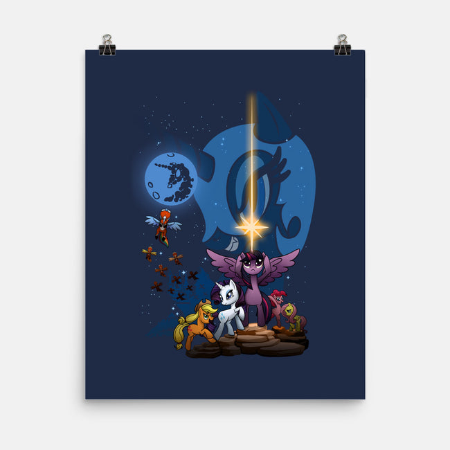 That's No Luna-none matte poster-Chriswithata