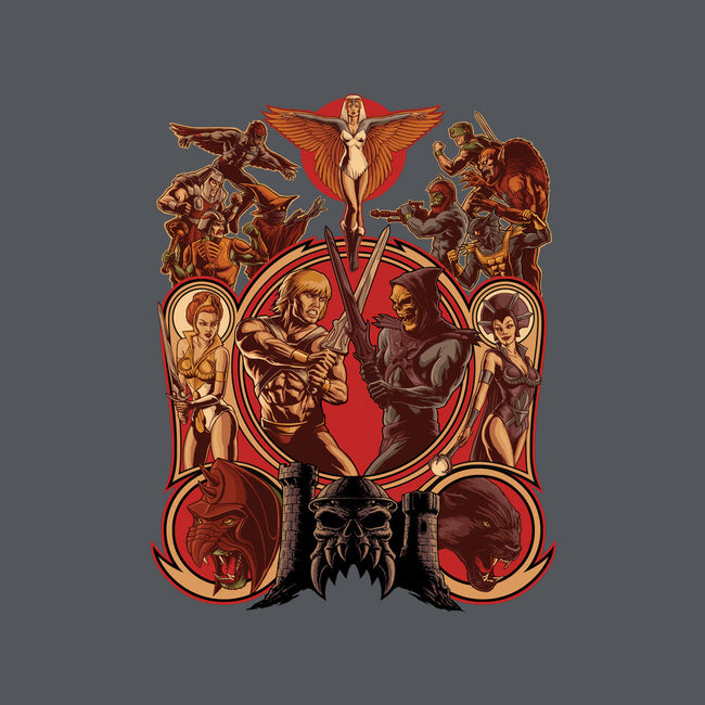 The Battle Of Grayskull-unisex basic tee-Moutchy