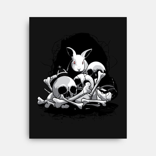 The Beast of Caerbannog-none stretched canvas-Adams Pinto